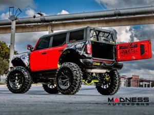 Ford Bronco Custom Wheels - HF6-4 by Vossen - Satin Black Ford Bronco Custom Wheels - HF6-4 by Vossen - Satin Black